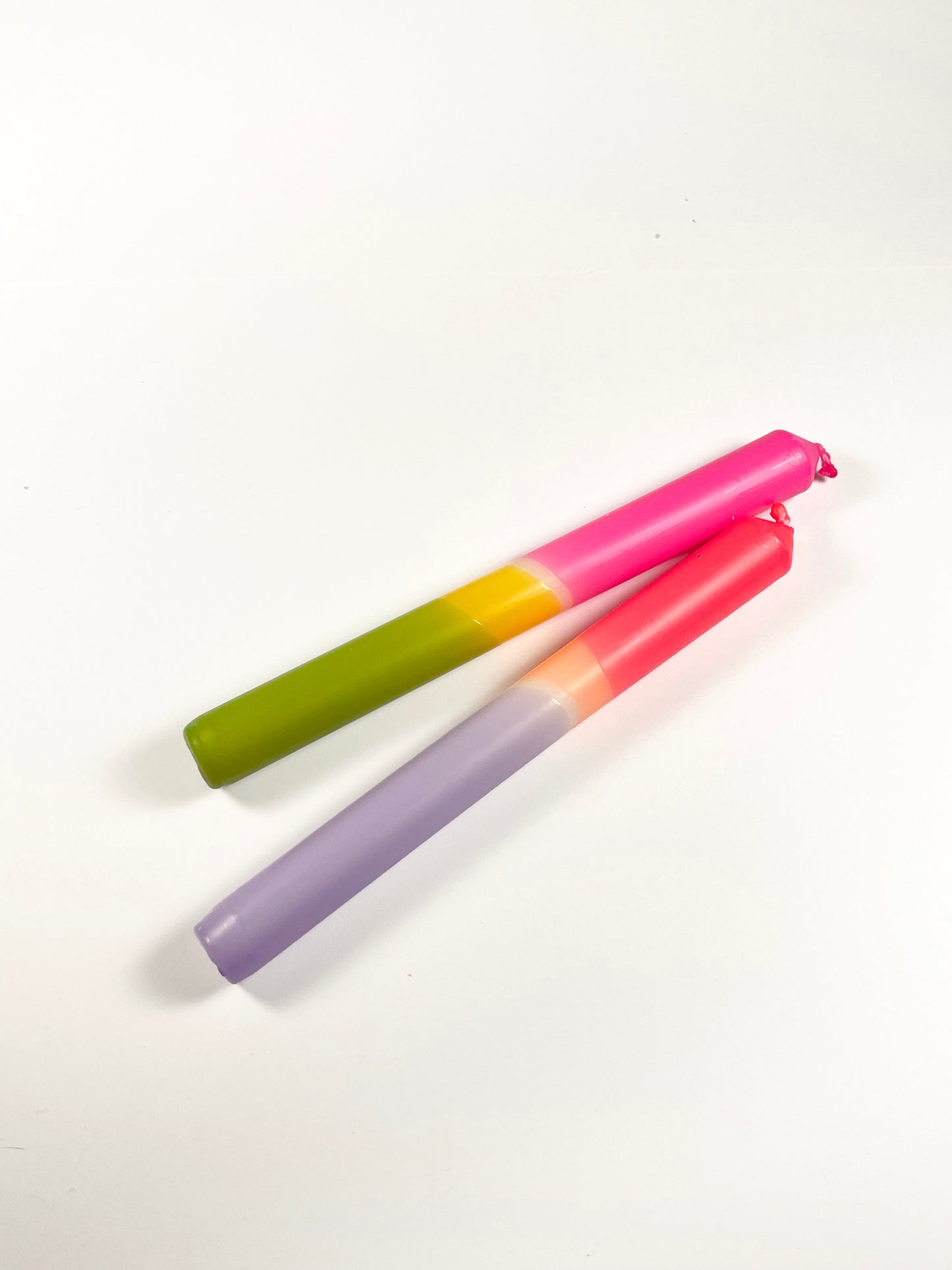 Dip-Dyed Colour Pop Candles
