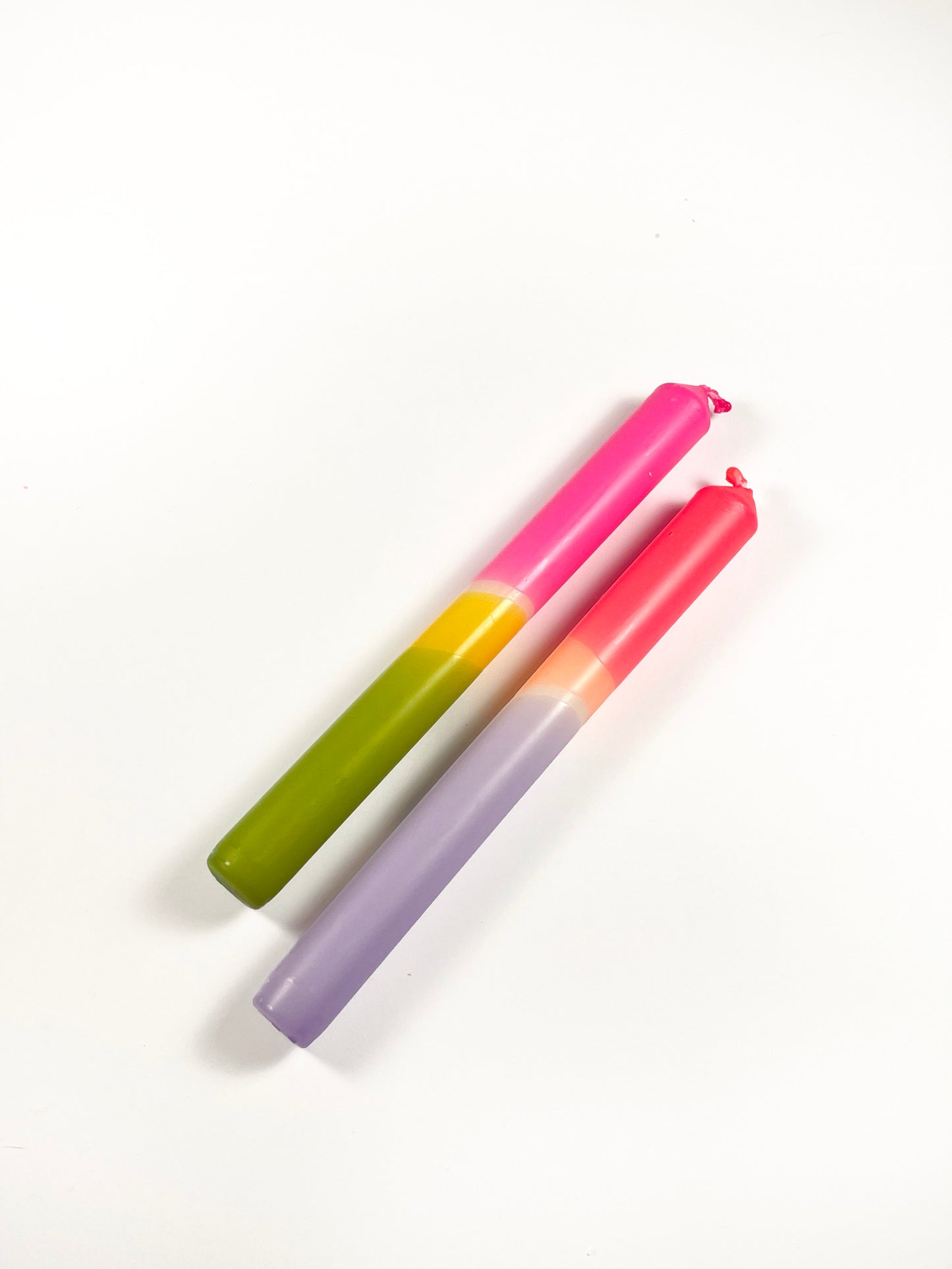 Dip-Dyed Colour Pop Candles