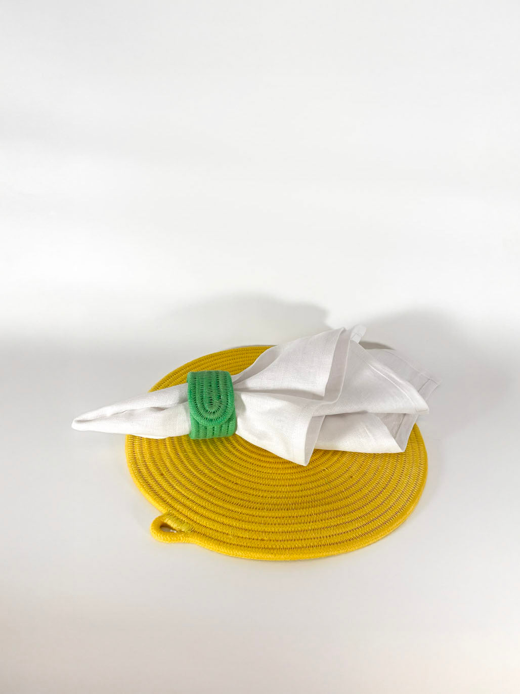 Busta Lime Napkin Rings