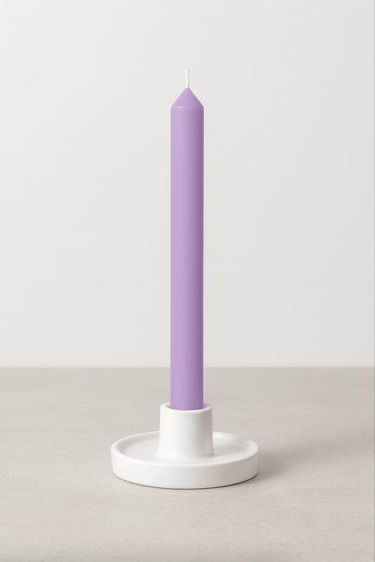Purple 30cm Dinner Candles