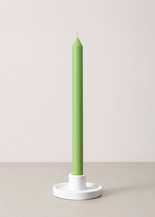 Lime 40cm Dinner Candles