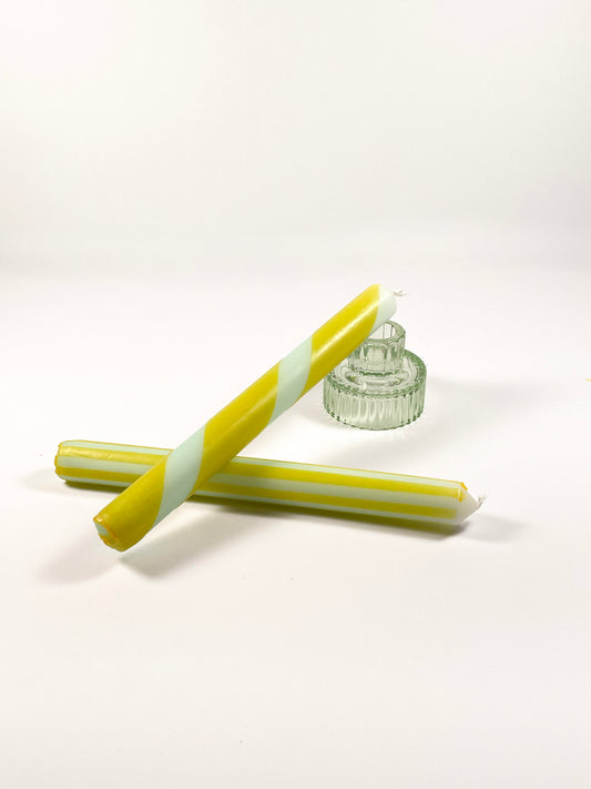 Twisted Striped Candles – Mix & Match