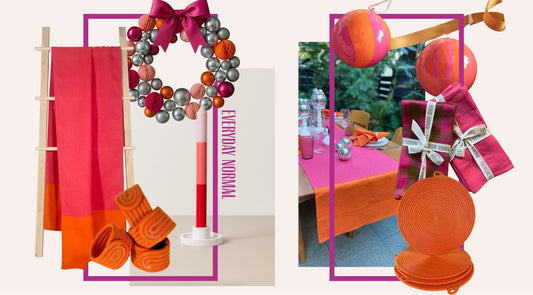 Pink Christmas Table Styling: Because Why Not?