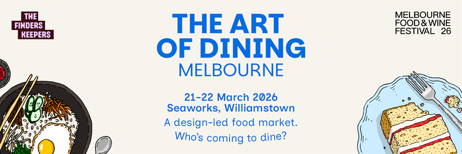 We’re popping up at The Art of Dining Melbourne