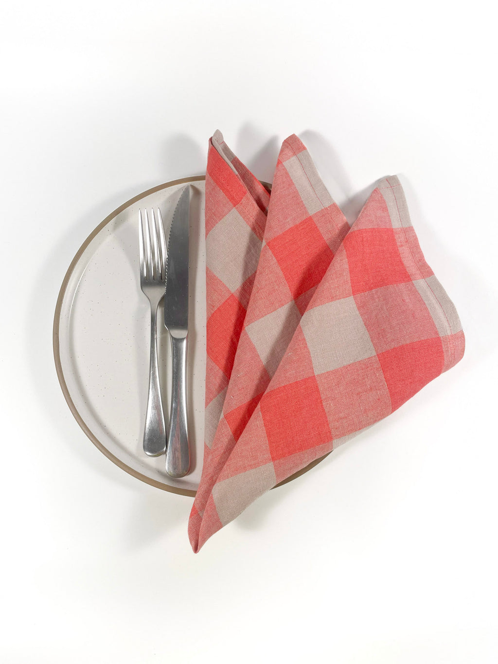 Coral Crush: Linen Napkin & Table Runner Set