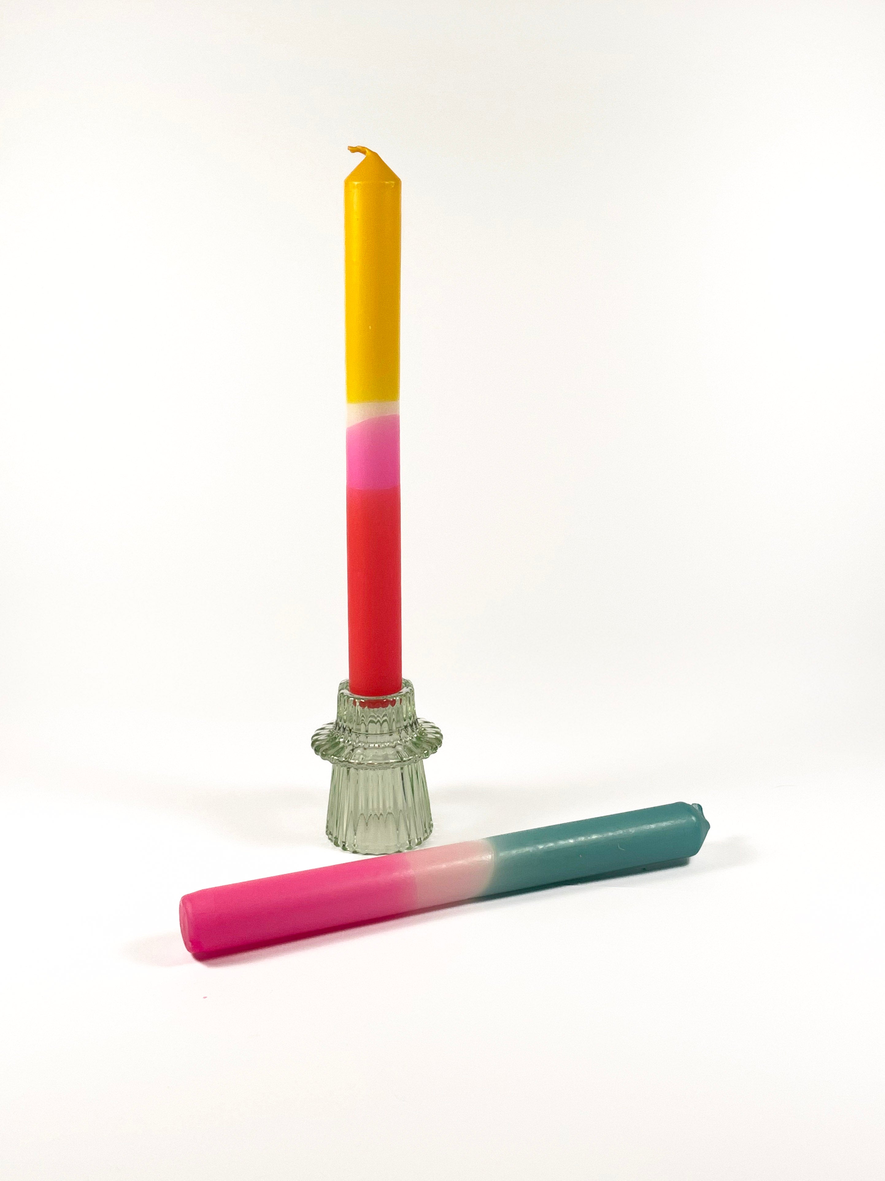 Dip-Dyed Colour Pop Candles