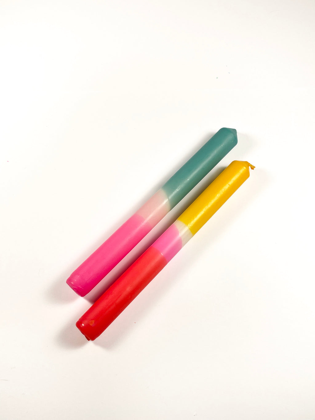 Dip-Dyed Colour Pop Candles