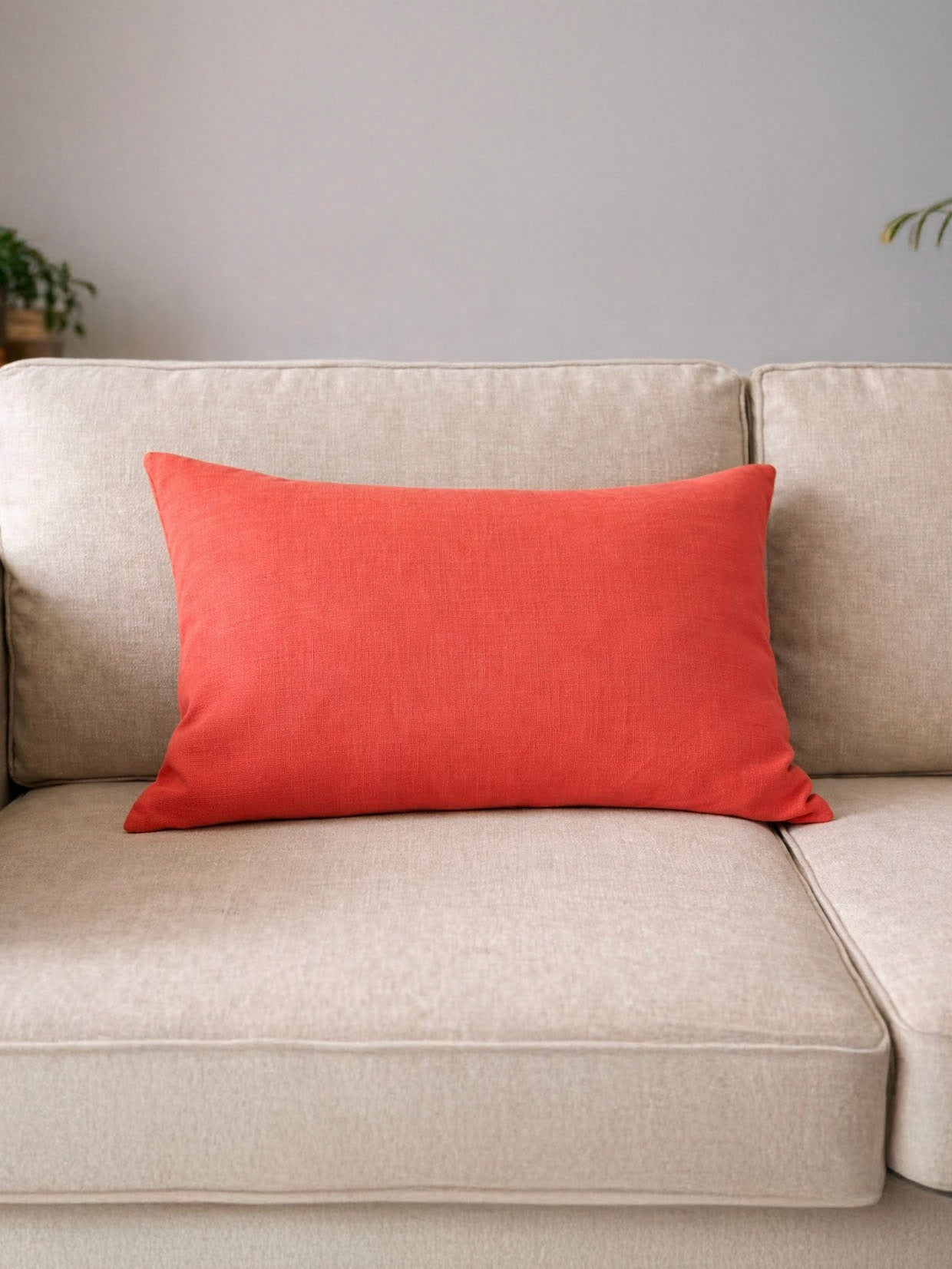 Coral Cushion