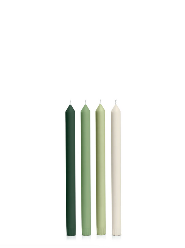 Verdant Calm Green Candle Set
