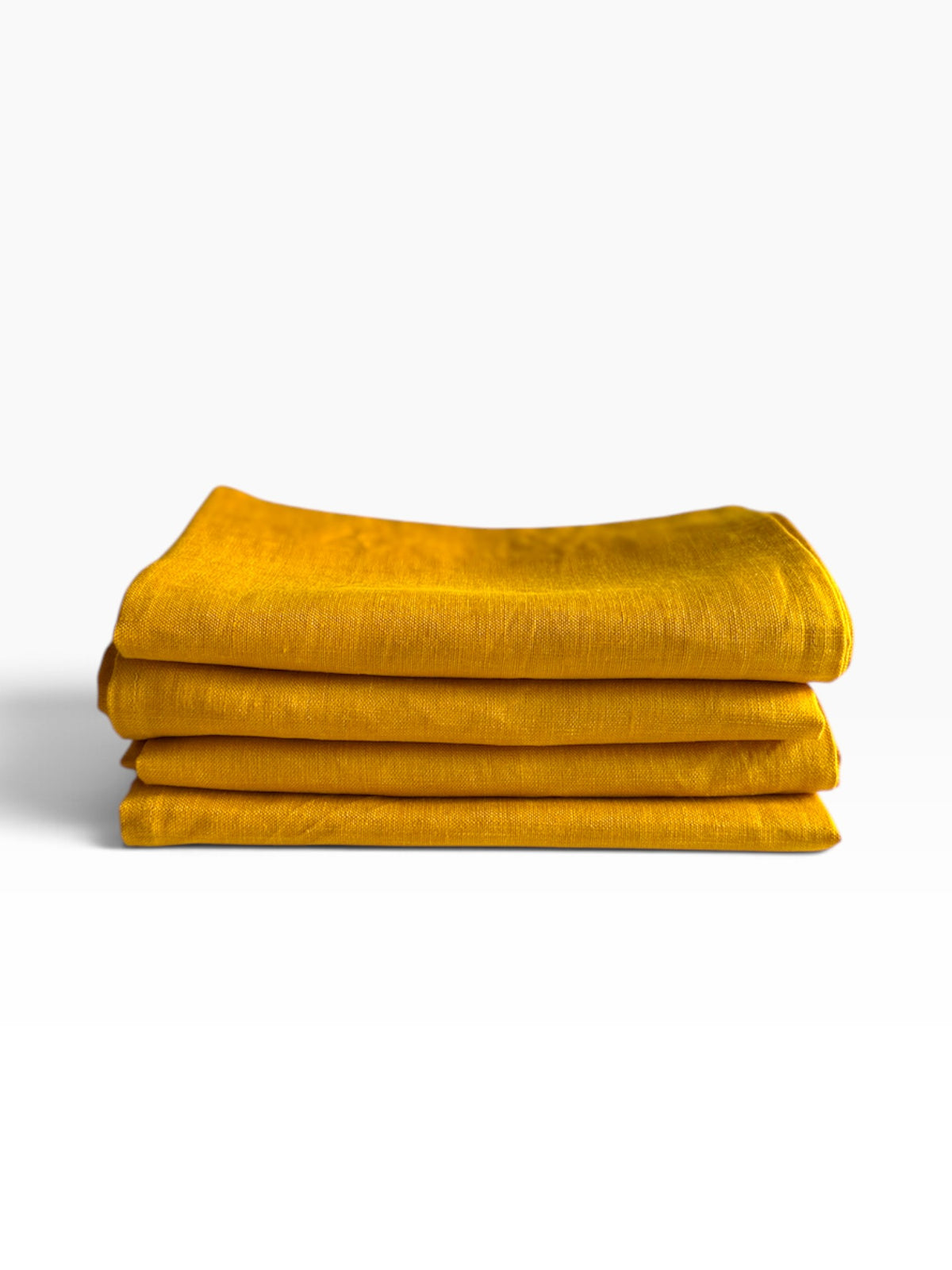 Marigold Plain Linen Napkins