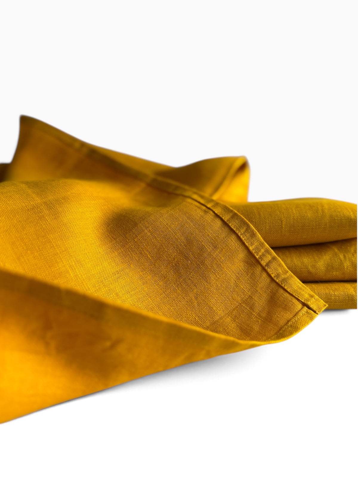 Marigold Plain Linen Napkins
