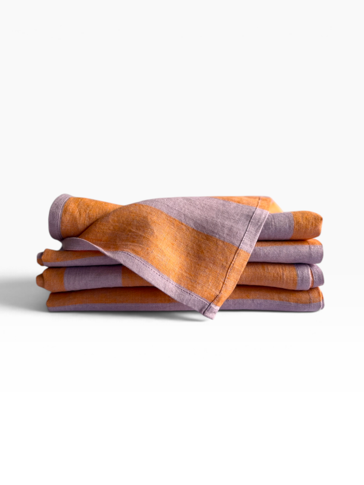 Candy Stripes Striped Linen Napkins