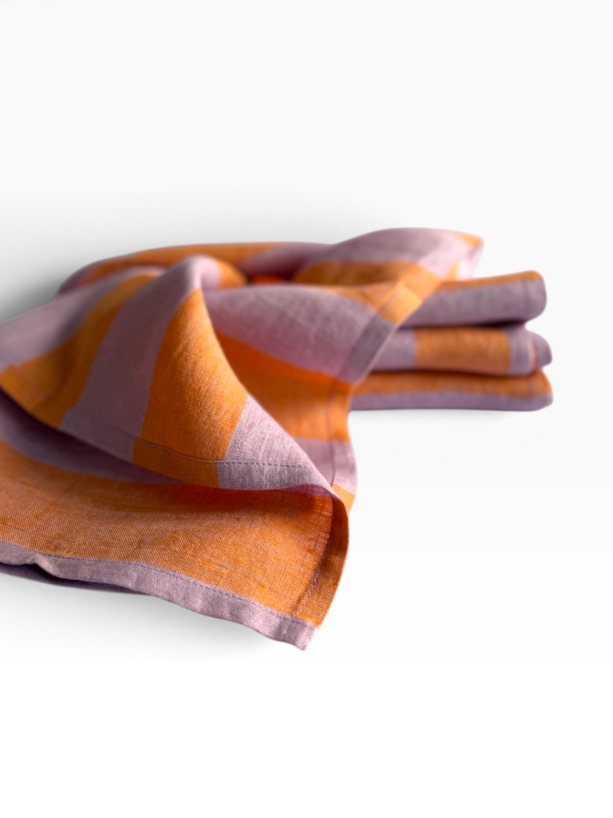 Candy Stripes Striped Linen Napkins