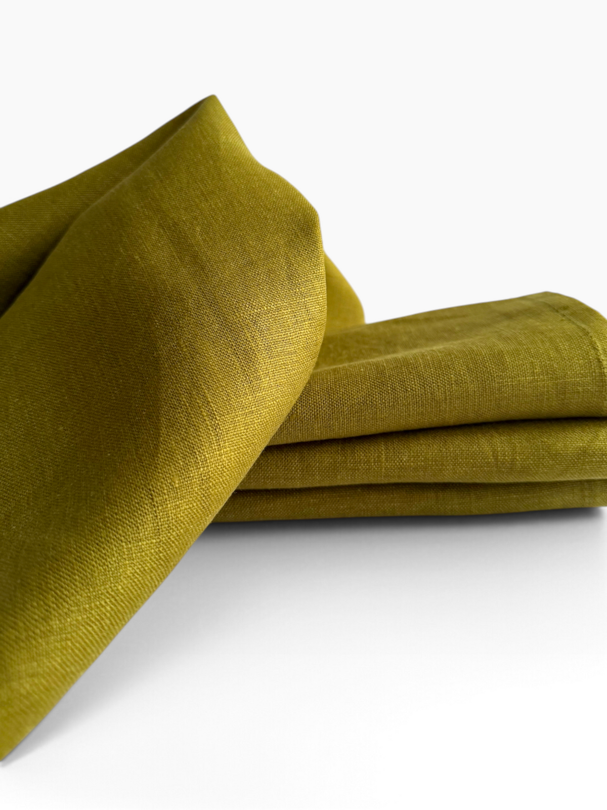 Spring Green Linen Napkins