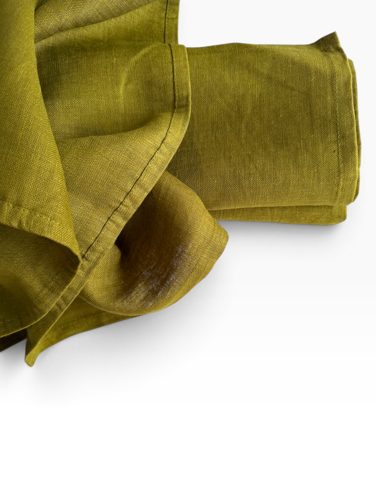 Spring Green Linen Napkins