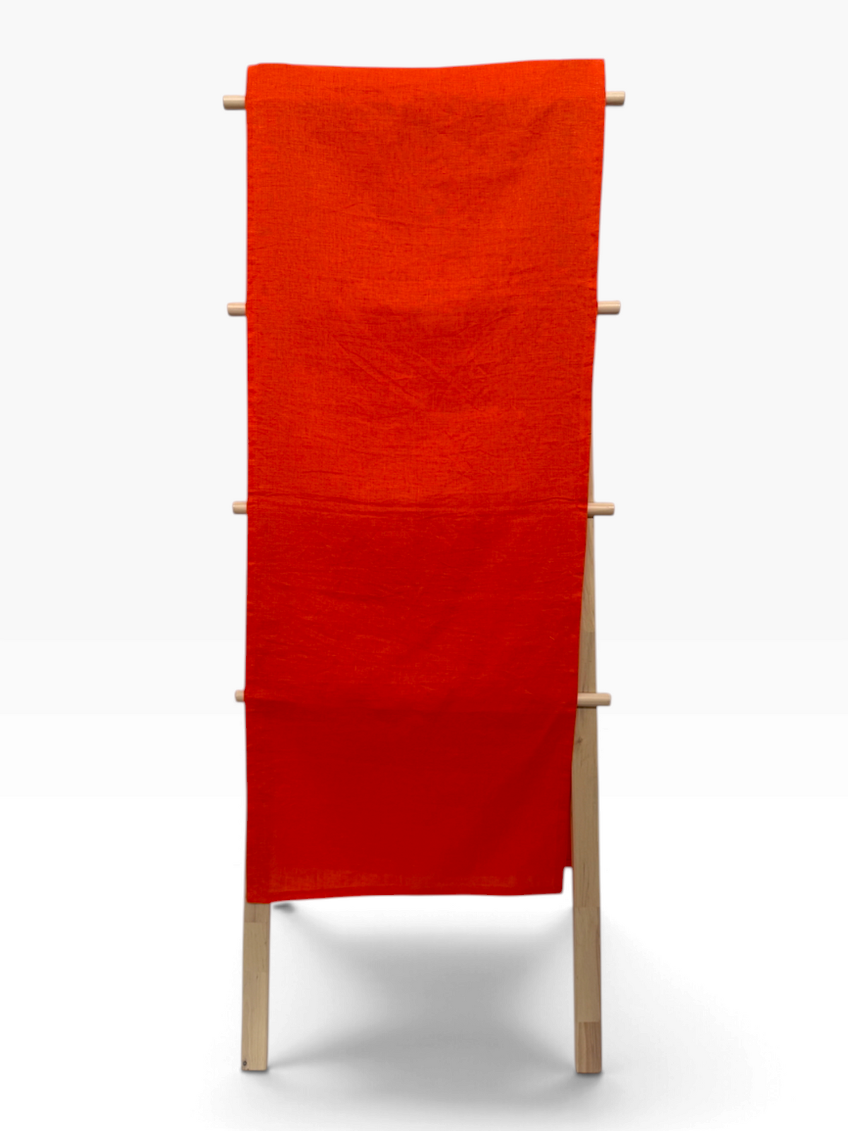 Spanish Orange Linen Table Runner