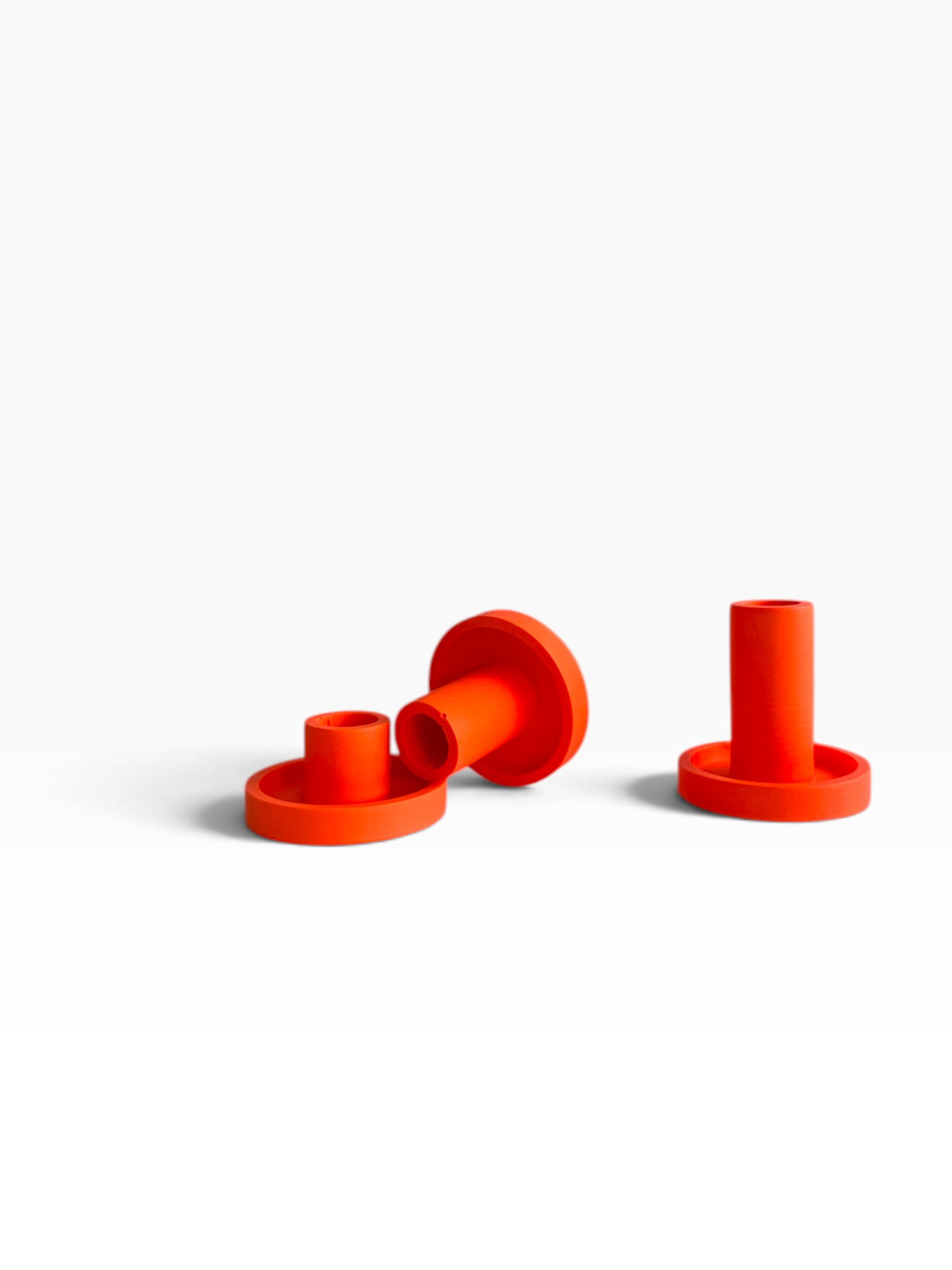 Tangerine Riot Jesmonite Candle Holder - Medium by Everyday Normal, photo 2