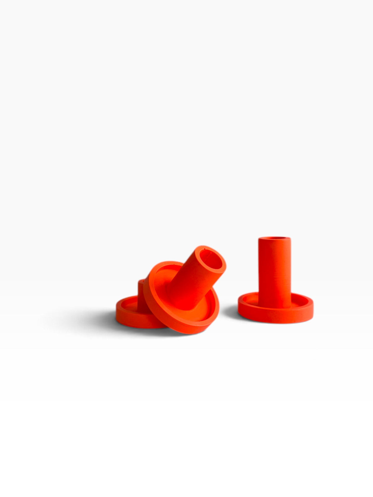 Tangerine Riot Jesmonite Candle Holder - Large by Everyday Normal, photo 2