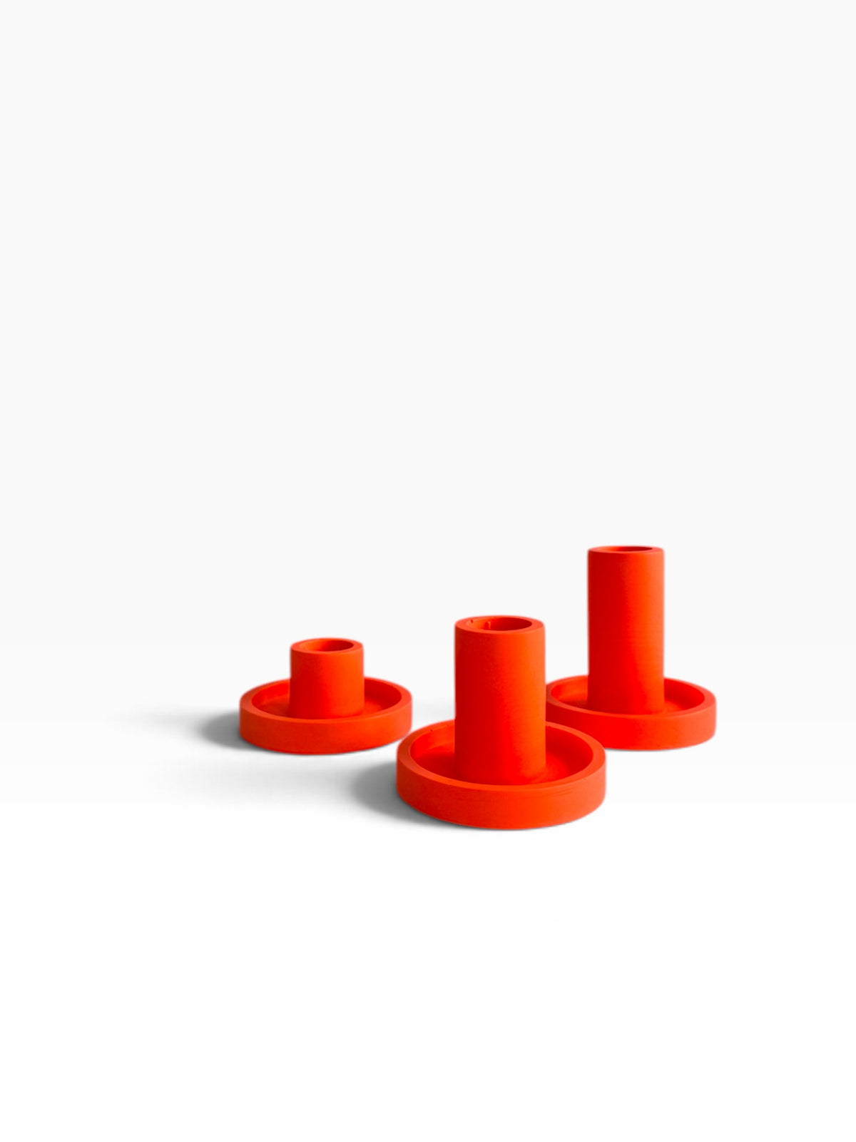 Tangerine Riot Jesmonite Candle Holder - Medium by Everyday Normal, photo 3