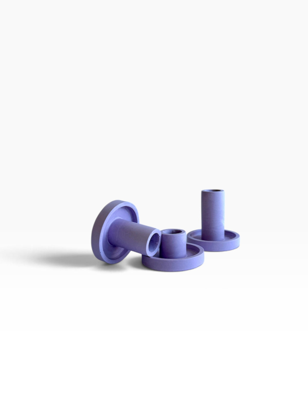 Lavender Loud Jesmonite Candle Holder - Medium by Everyday Normal, photo 2