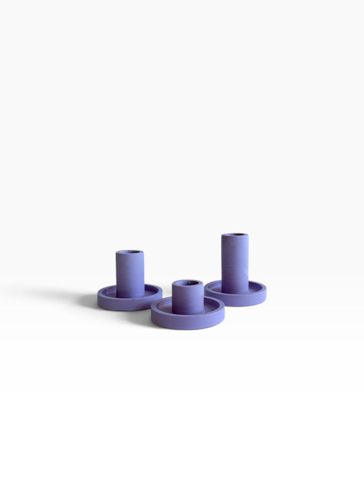 Lavender Loud Jesmonite Candle Holder - Large by Everyday Normal, photo 2