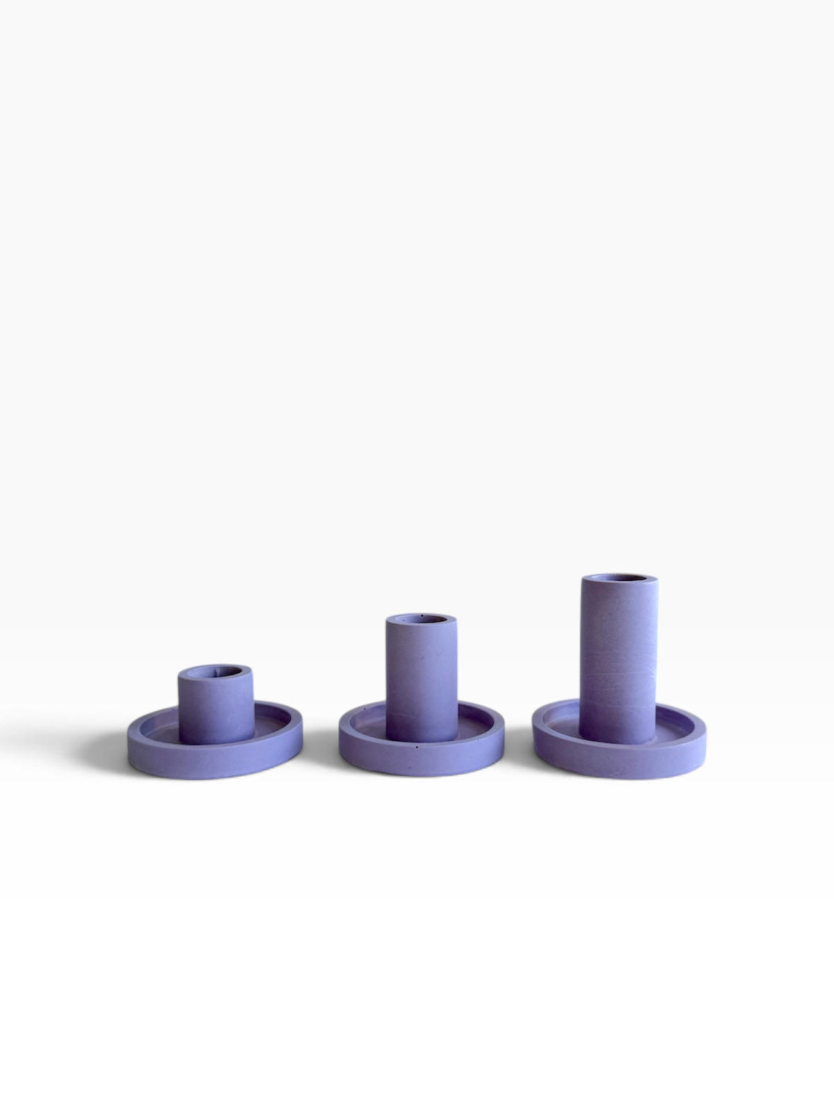Lavender Loud Jesmonite Candle Holder - Large by Everyday Normal, photo 3