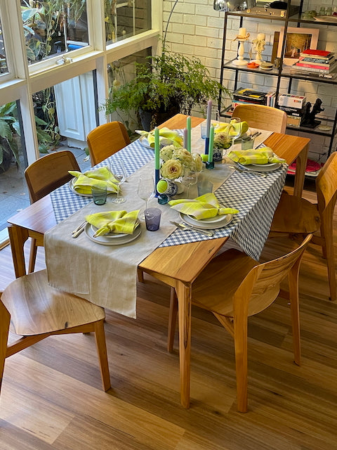Oat Couture Linen Table Runner