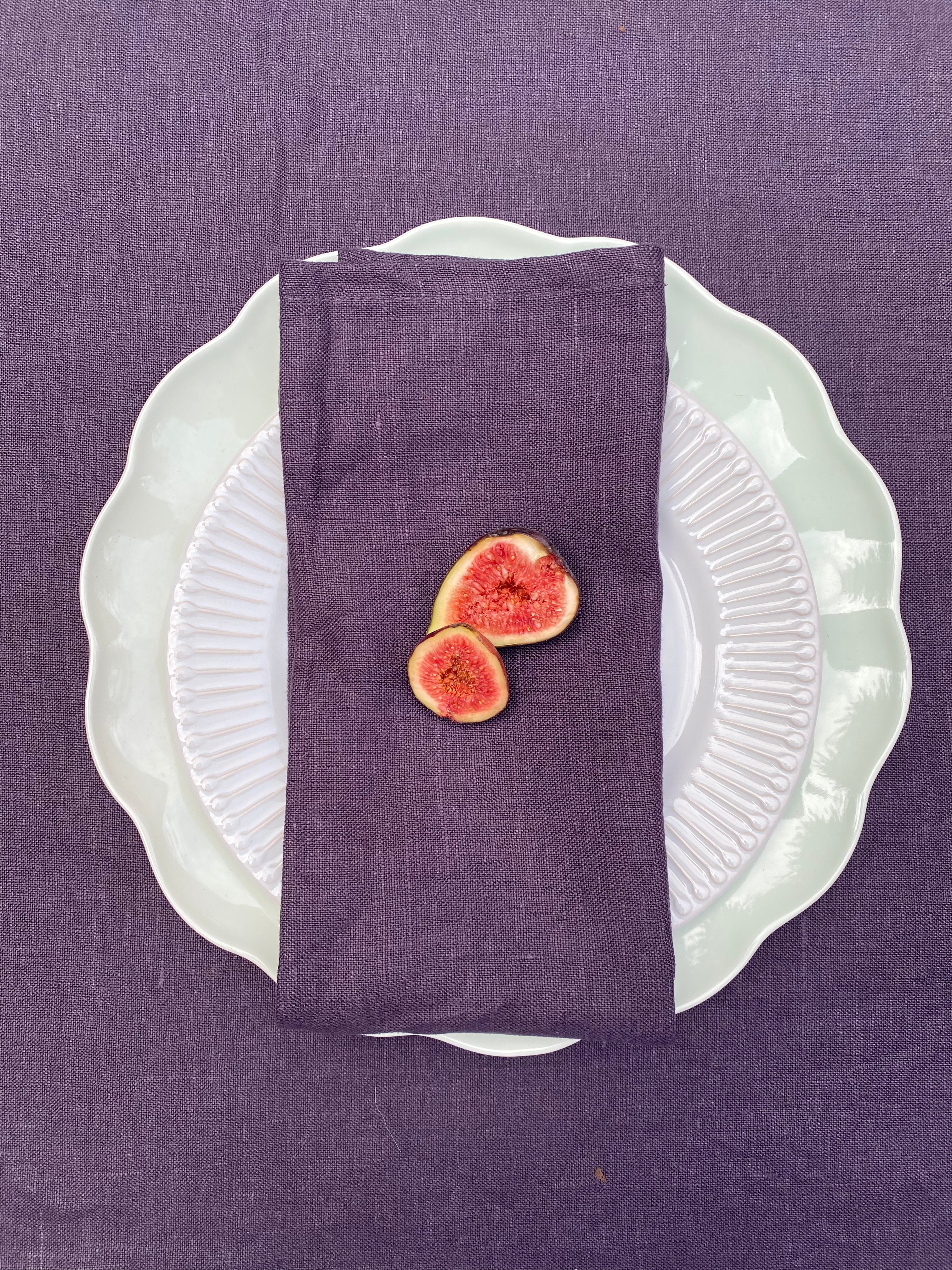 Plum Riot Linen Napkins