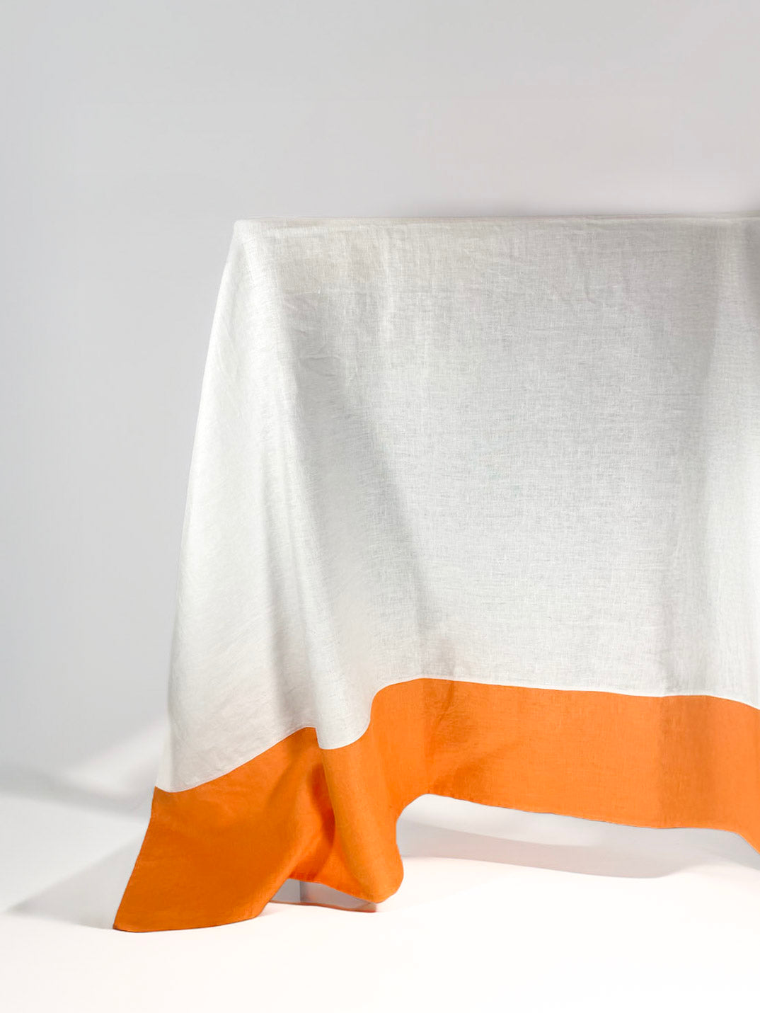 Tangerine Edge Tablecloth