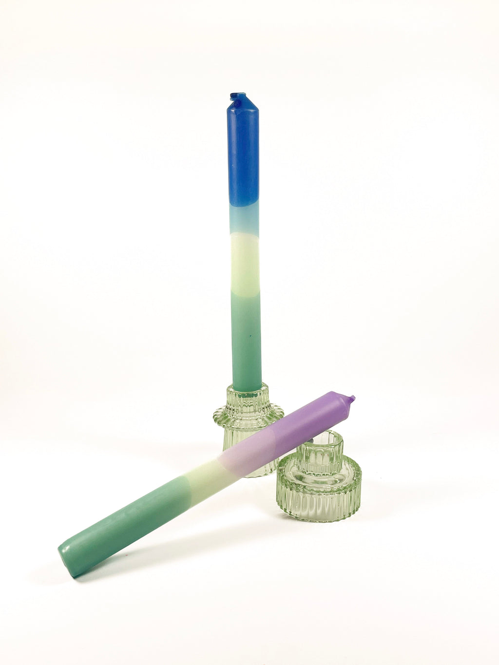 Pastels Dip Dye Candles