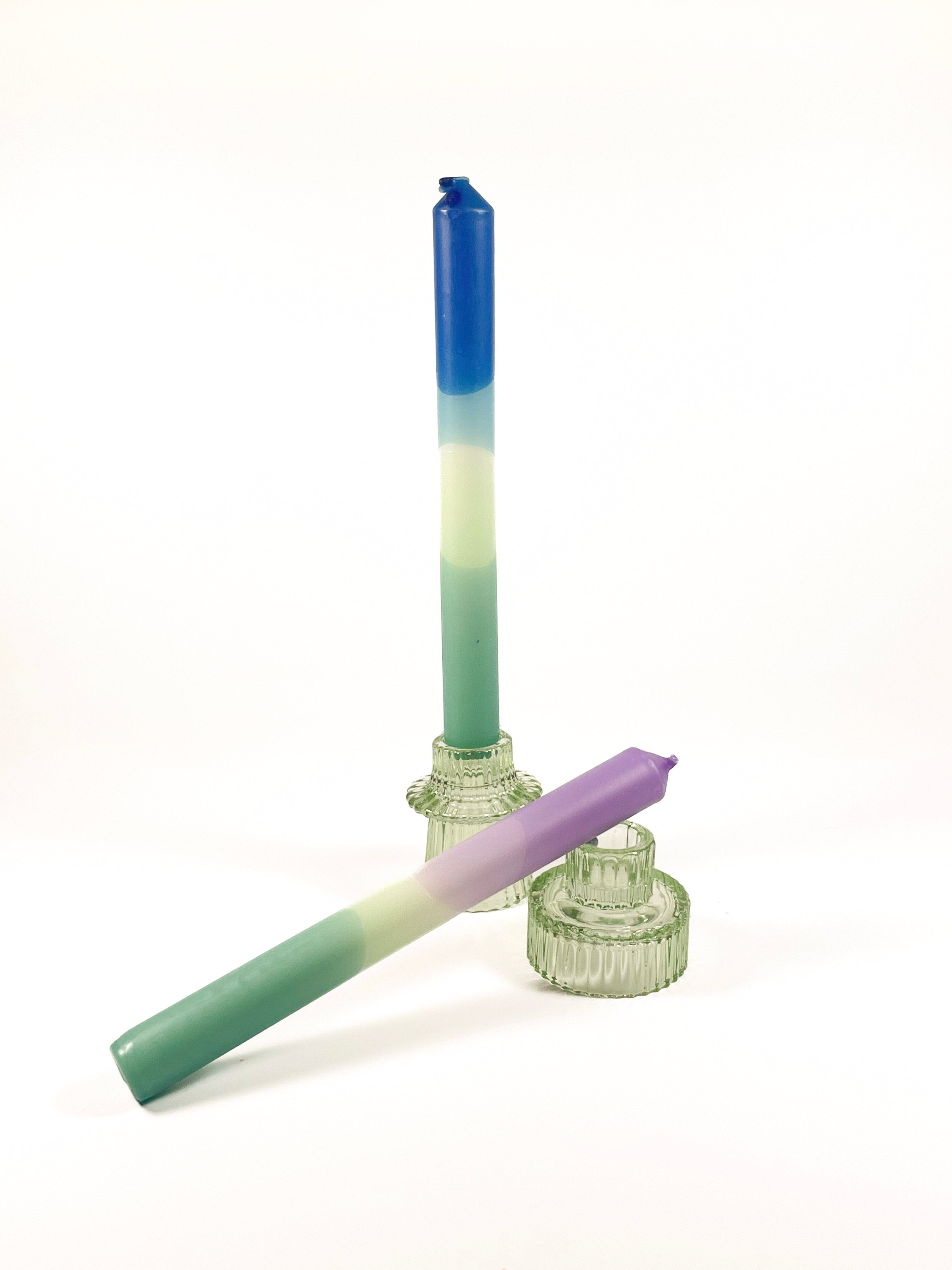 Pastels Dip Dye Candles