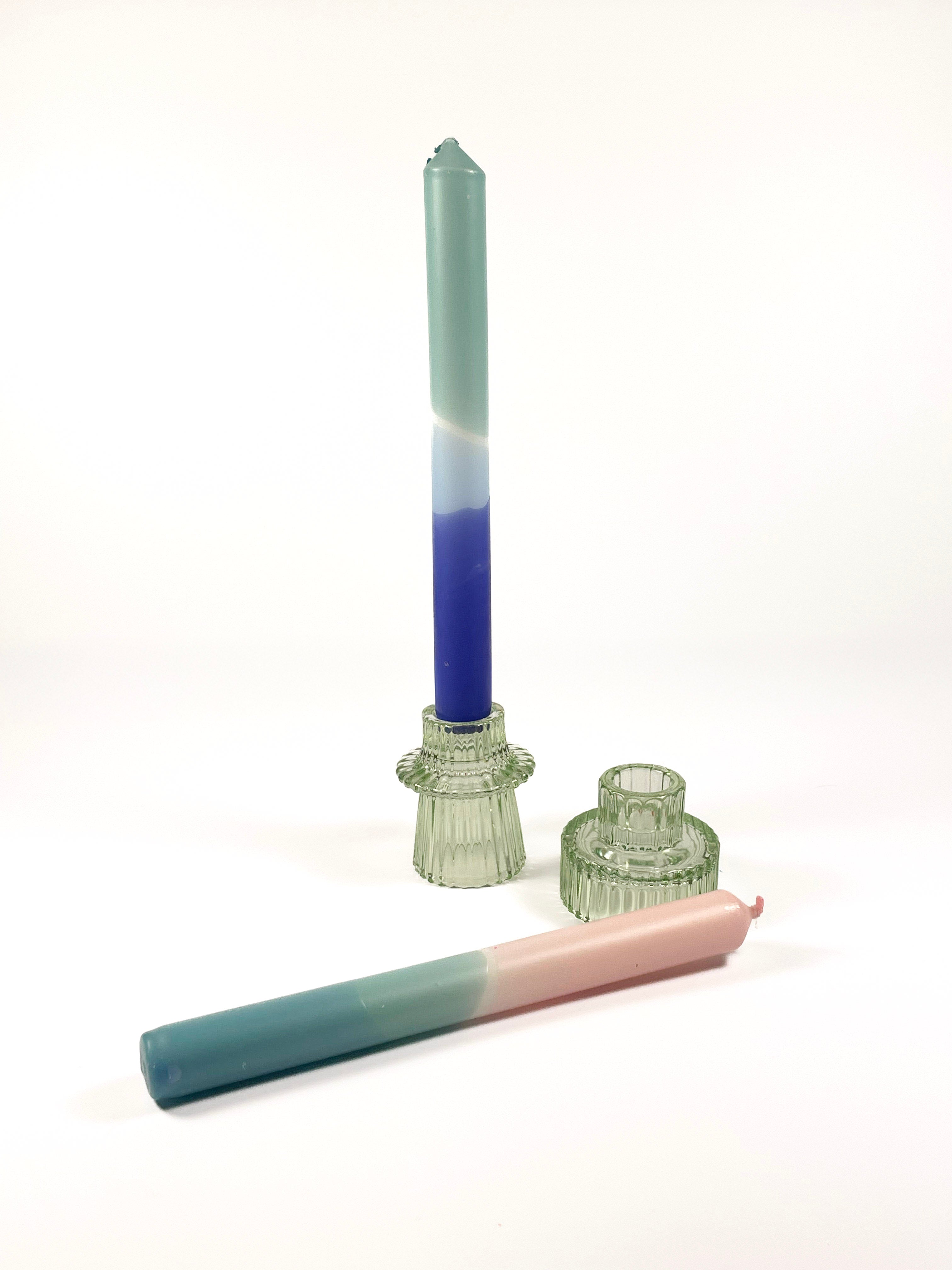 Pastels Dip Dye Candles