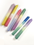 Pastels Dip Dye Candles