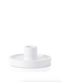Everyday White Candle Holder