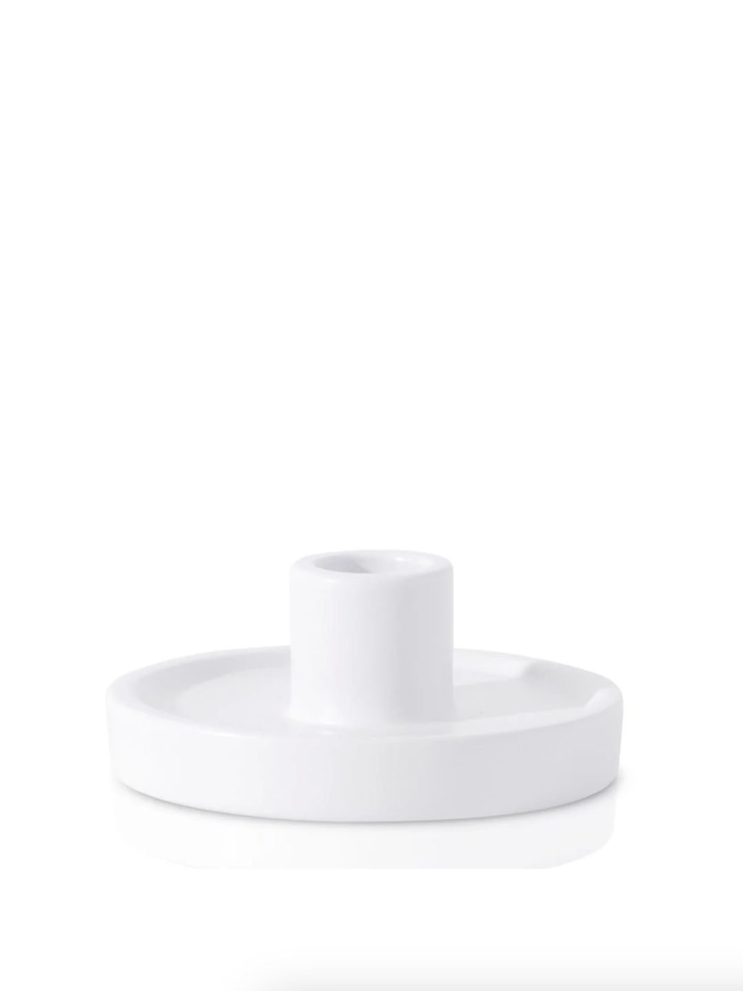 Everyday White Candle Holder