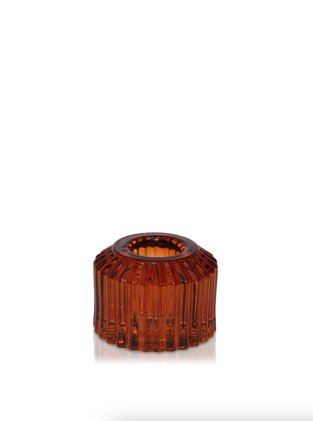 Cinnamon Spin Candle Holder - Short
