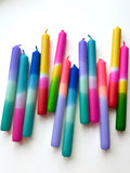 Dip-Dyed Colour Pop Candles