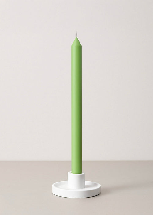 Lime 40cm Dinner Candles