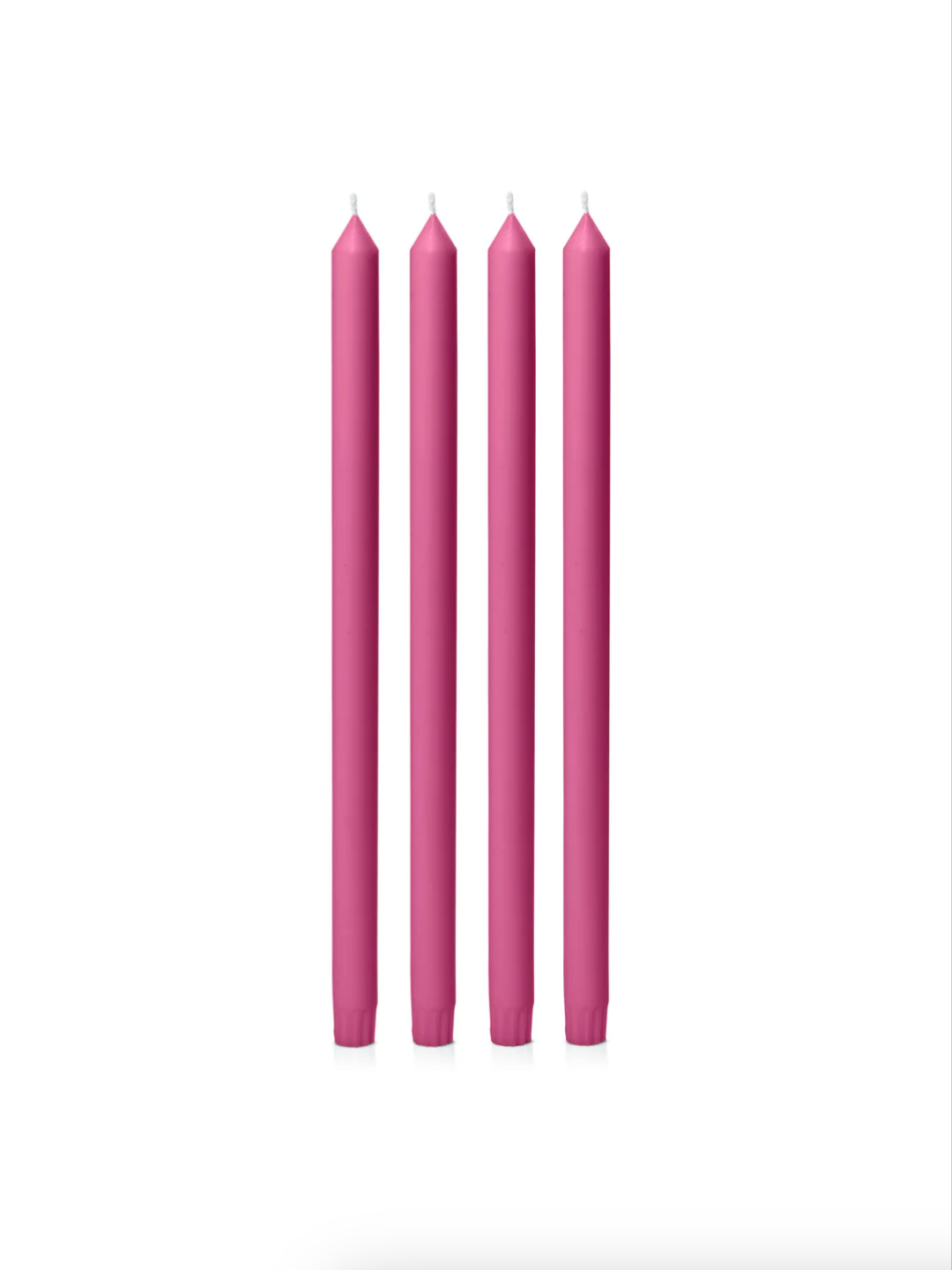 Magenta 40cm Dinner Candles