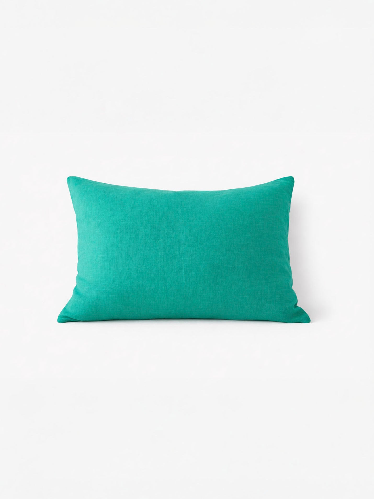 Teal Linen Cushion