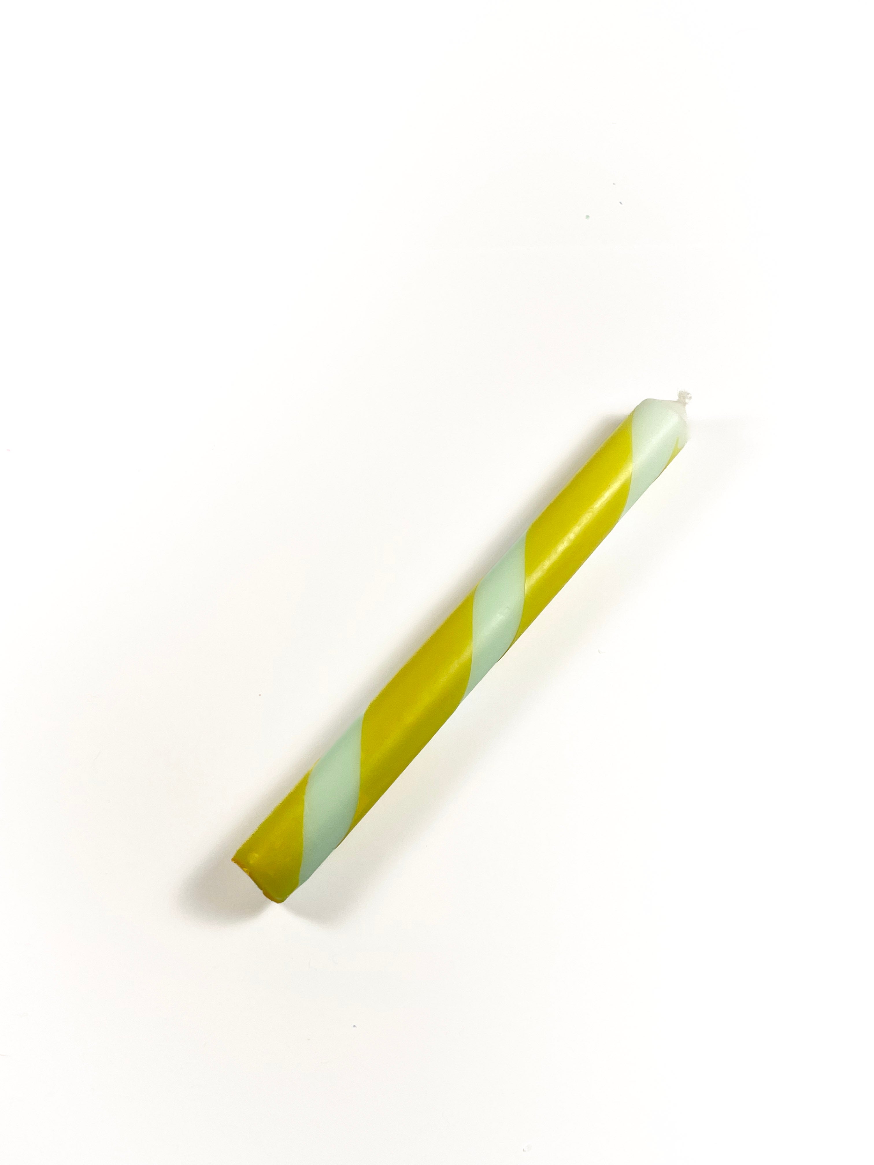 Twisted Striped Candles – Mix & Match