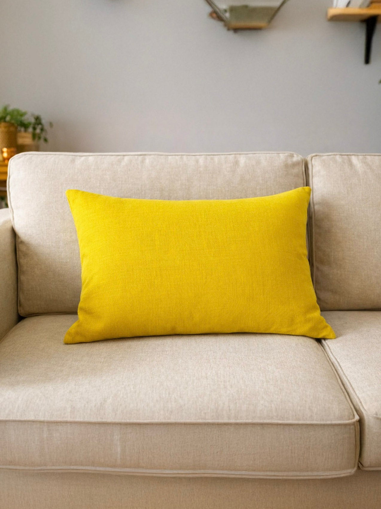 Yellow Cushion