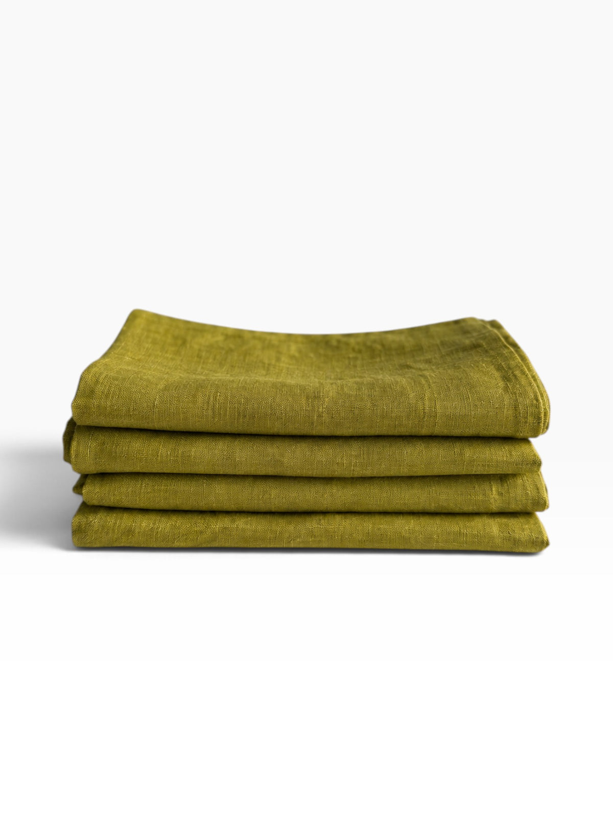 Spring Green Linen Napkins